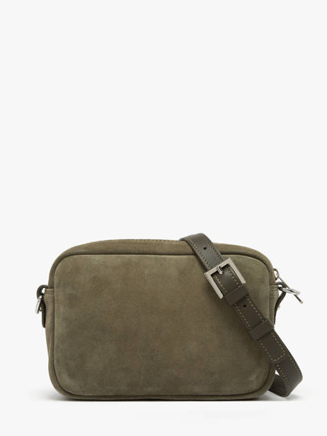 Cross Body Tas Suede Leder Lancaster Groen suede 65 ander zicht 4